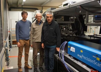 Picture (from left to right): Johannes Tiedau, Ekkehard Peik, Maksim Okhapkin